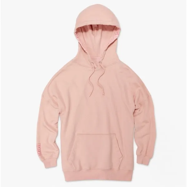 UGG SIMONE Womens Cotton Blend Boyfriend Hoodie Rosewater sold by Shuperb
