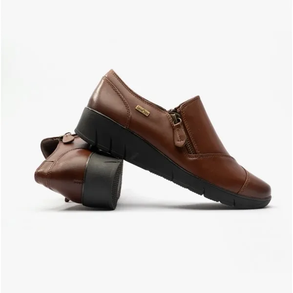 Jana 24660-29-305 Womens Leather Shoes Brown sold by Shuperb product image thumbnail 4