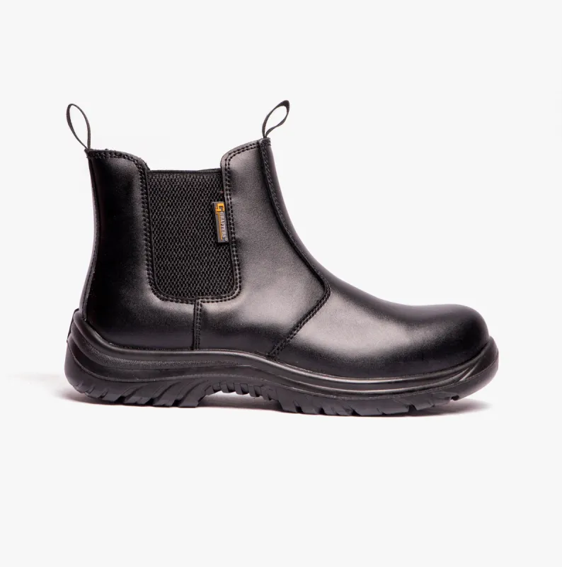 Grafters M899A Mens Composite Toe Dealer Boots Black sold by Shuperb