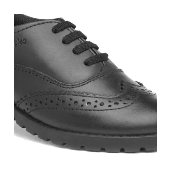 Hush Puppies EADIE JUNIOR Girls Leather Oxford School Shoes sold by Shuperb product image thumbnail 4