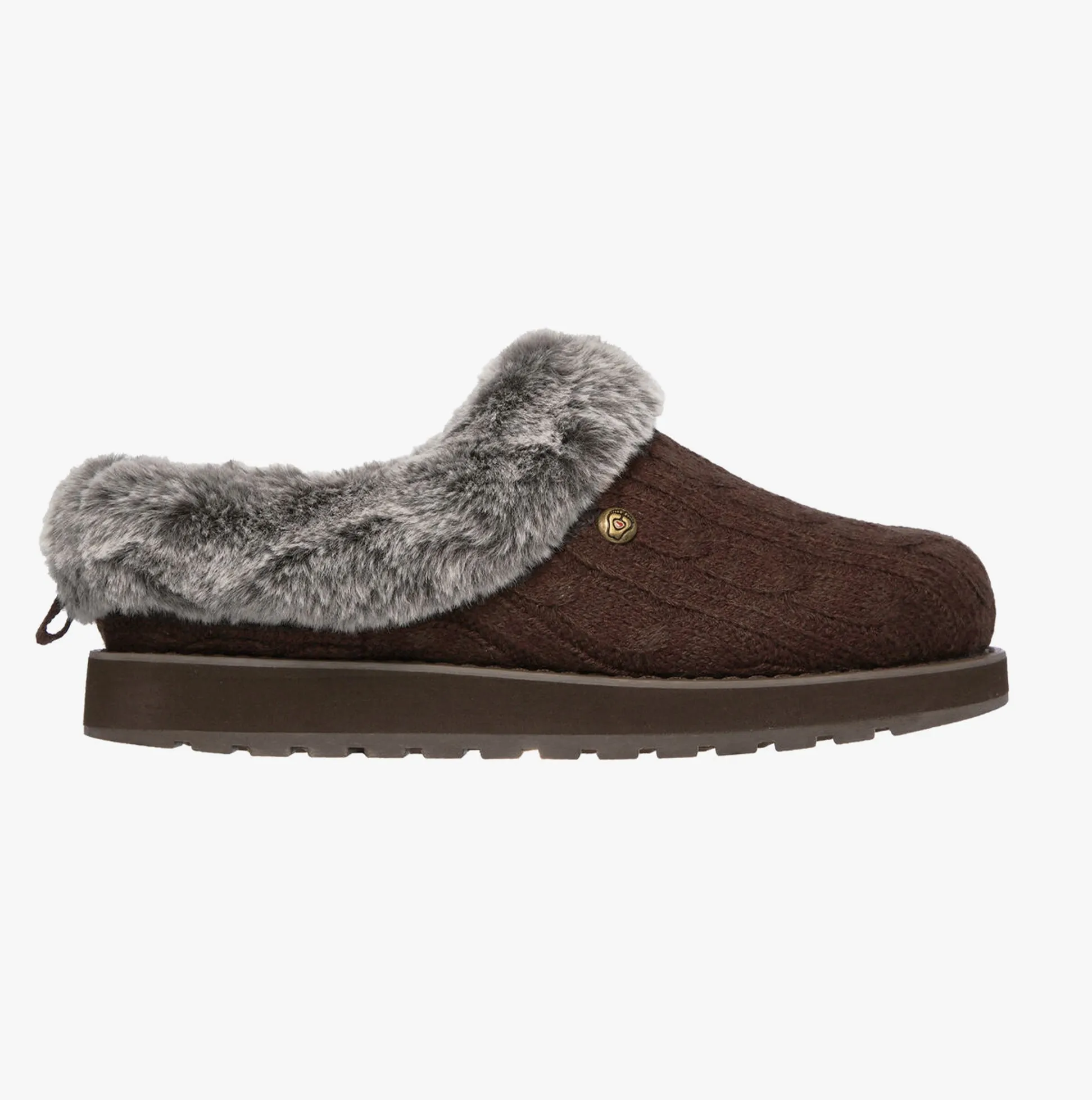 BOBS KEEPSAKES ICE ANGEL Womens Slippers Chocolate sold by Shuperb