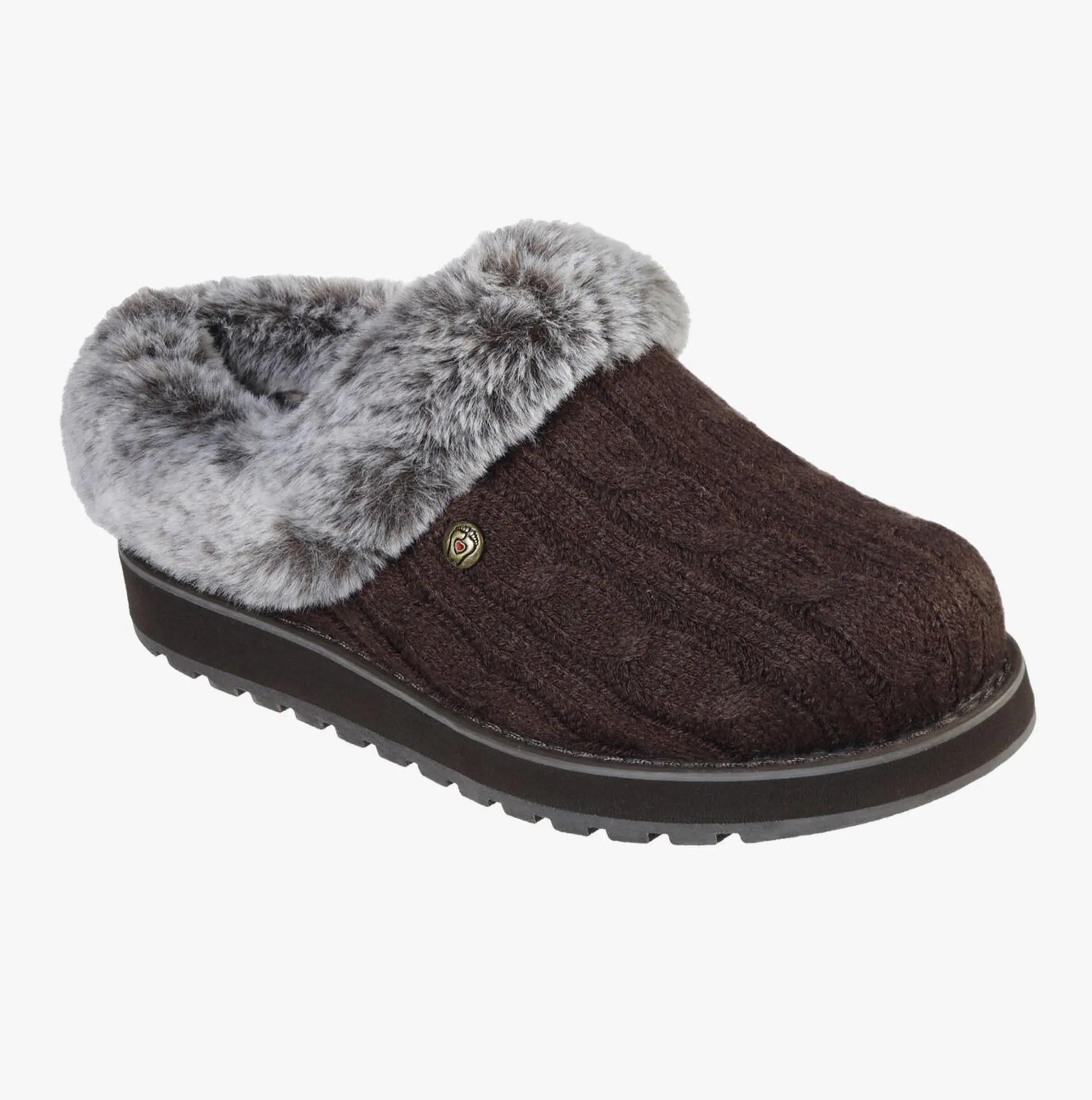 BOBS KEEPSAKES ICE ANGEL Womens Slippers Chocolate sold by Shuperb product image thumbnail 4