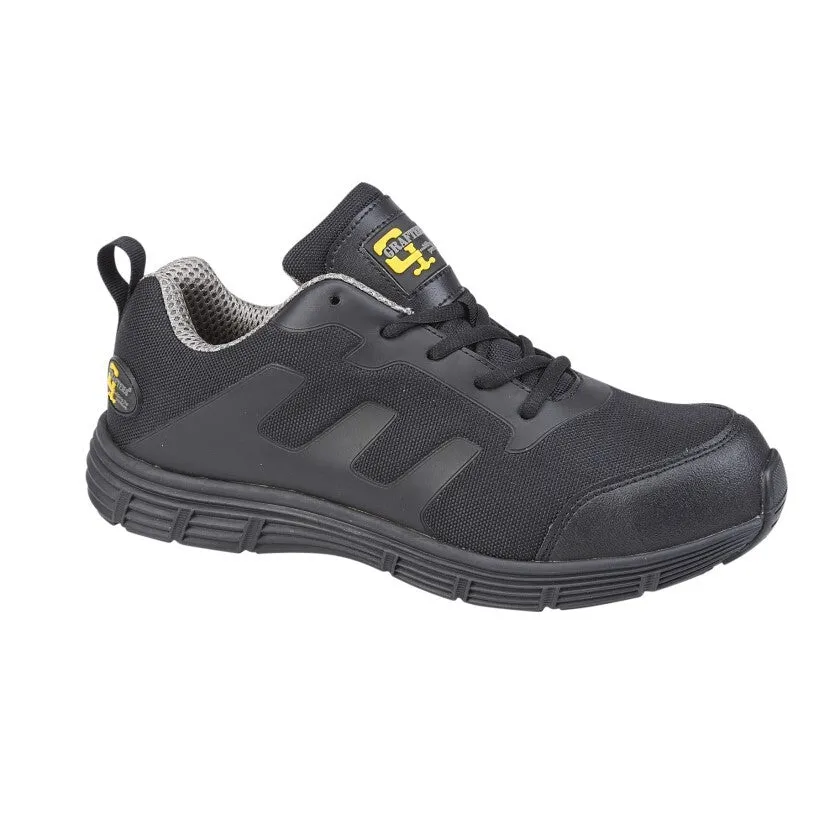 Grafters M080A Mens Safety Trainers Black sold by Shuperb