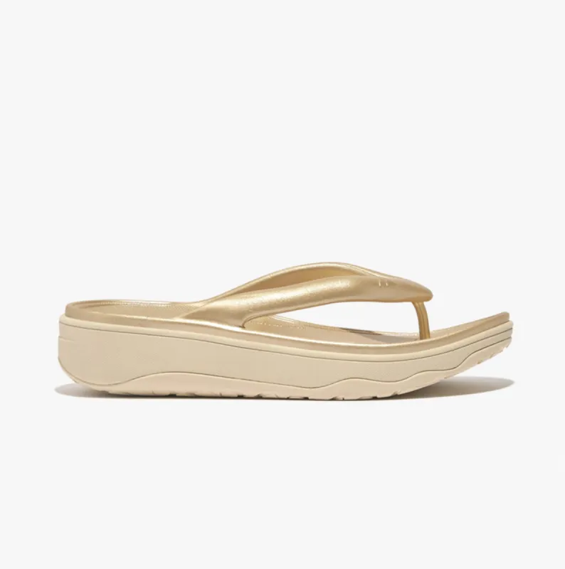 RELIEFF METALLIC RECOVERY Womens Toe Post Gold sold by Shuperb