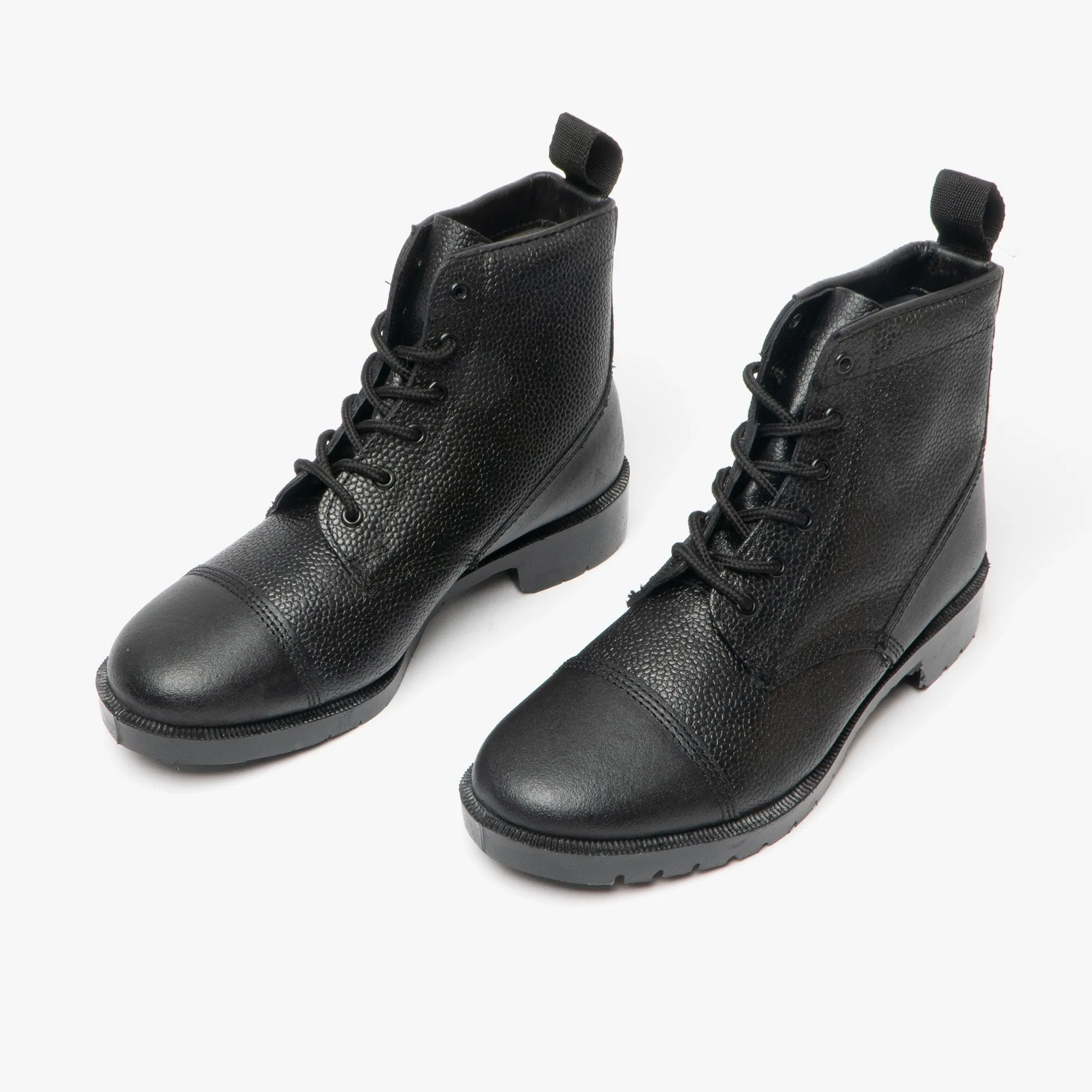 Grafters M391A Unisex Grain Leather Work Boots Black sold by Shuperb product image thumbnail 2