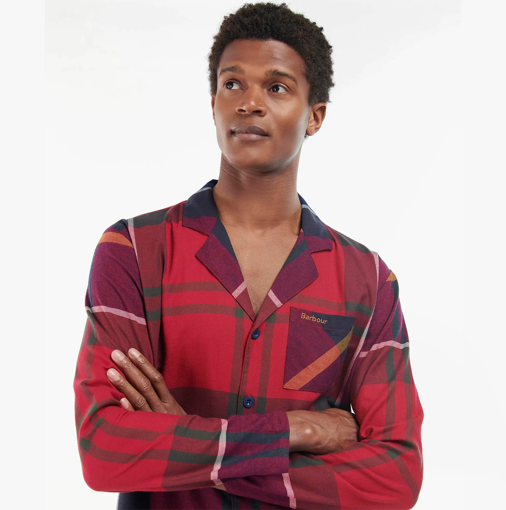 LARGE SCALE LAITH Mens Pyjama Set Large Red Tartan sold by Shuperb product image thumbnail 3