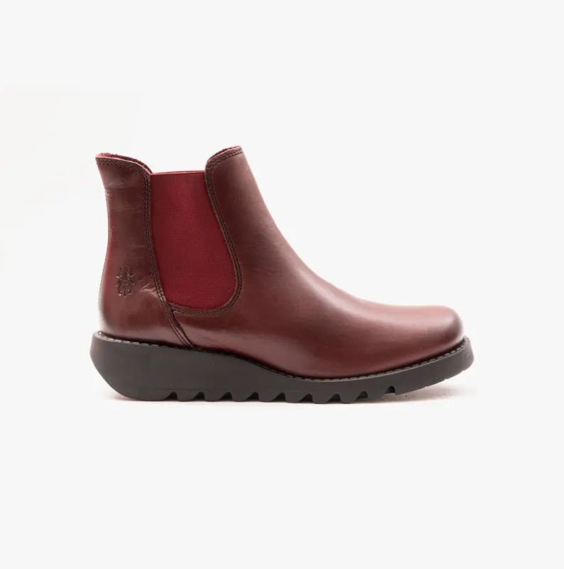 Fly London SALV Womens Ankle Boots Purple sold by Shuperb