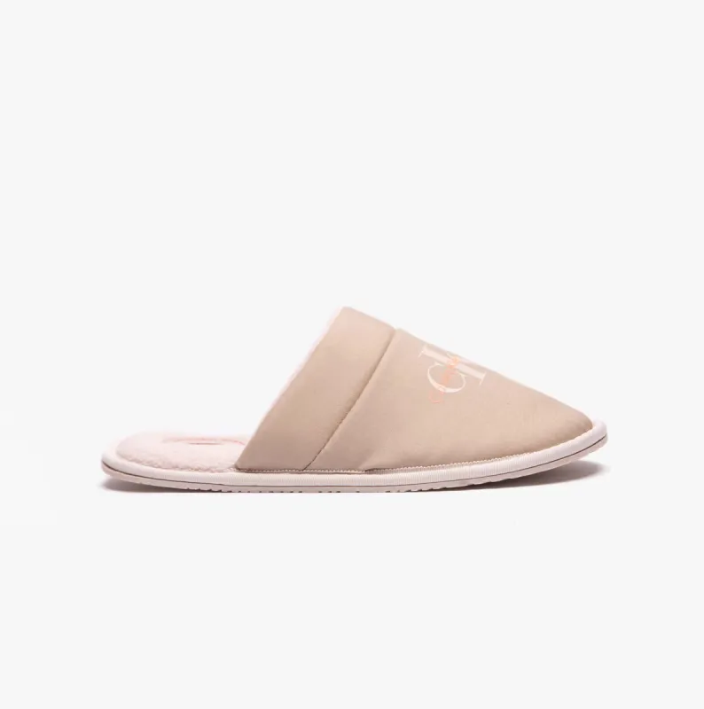 Calvin Klein HOTEL SLIPPER Mens Mules Taupe sold by Shuperb