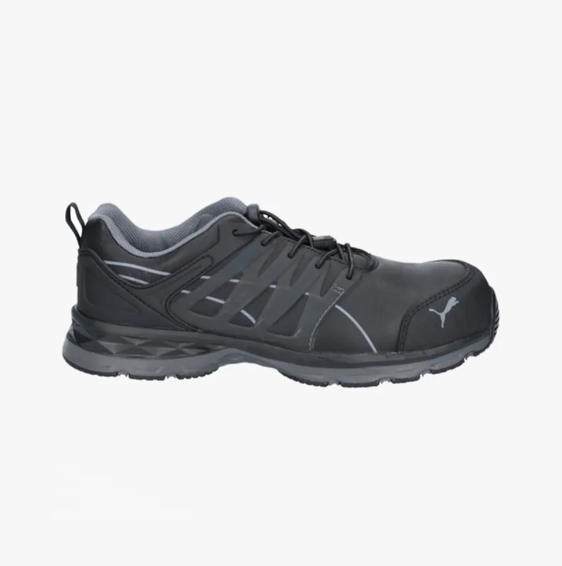 VELOCITY 2.0 Mens Leather Safety Trainers Black sold by Shuperb