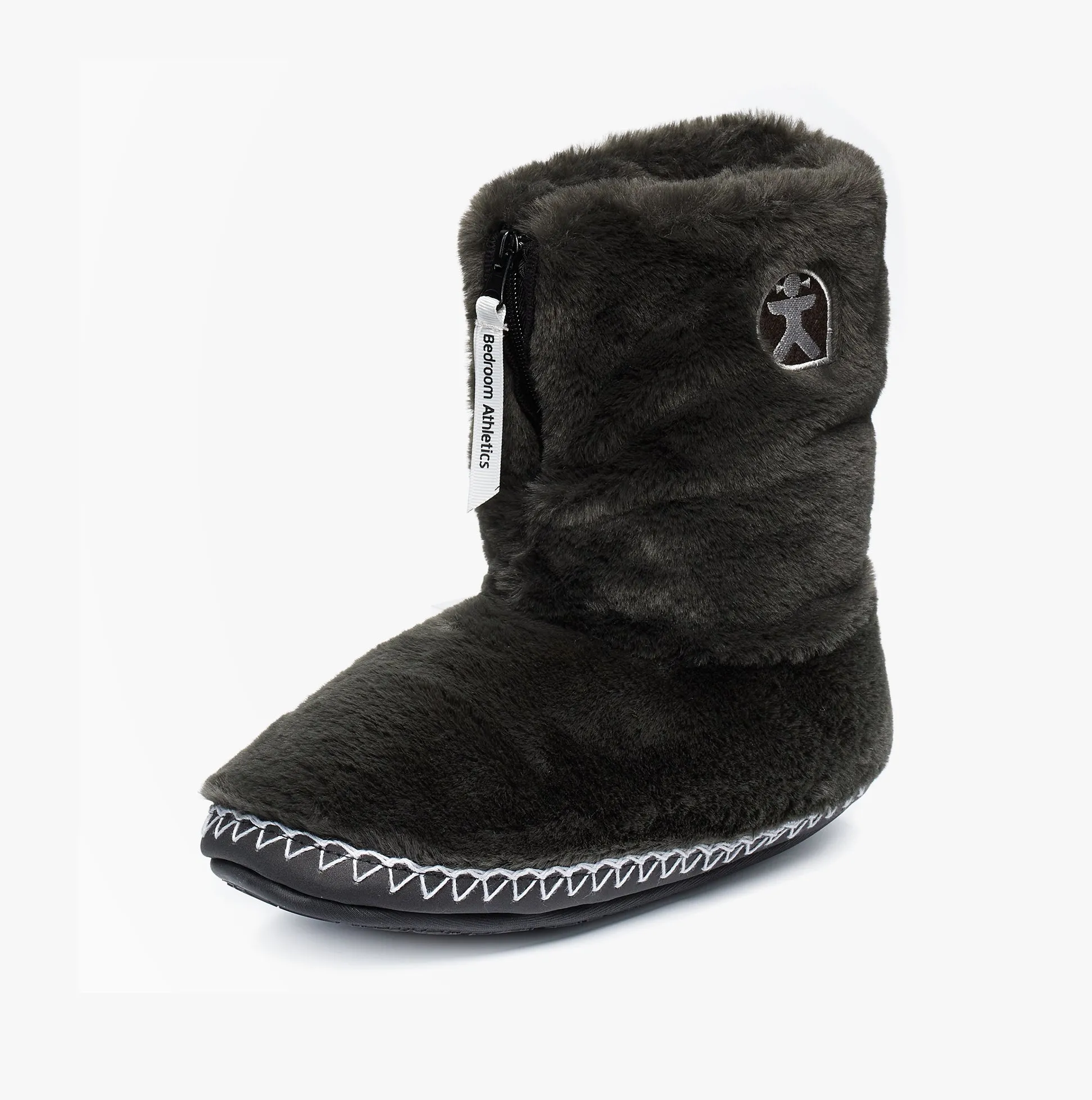 Bedroom Athletics MARILYN Womens Faux Fur Boot Slippers Charcoal sold by Shuperb product image thumbnail 4