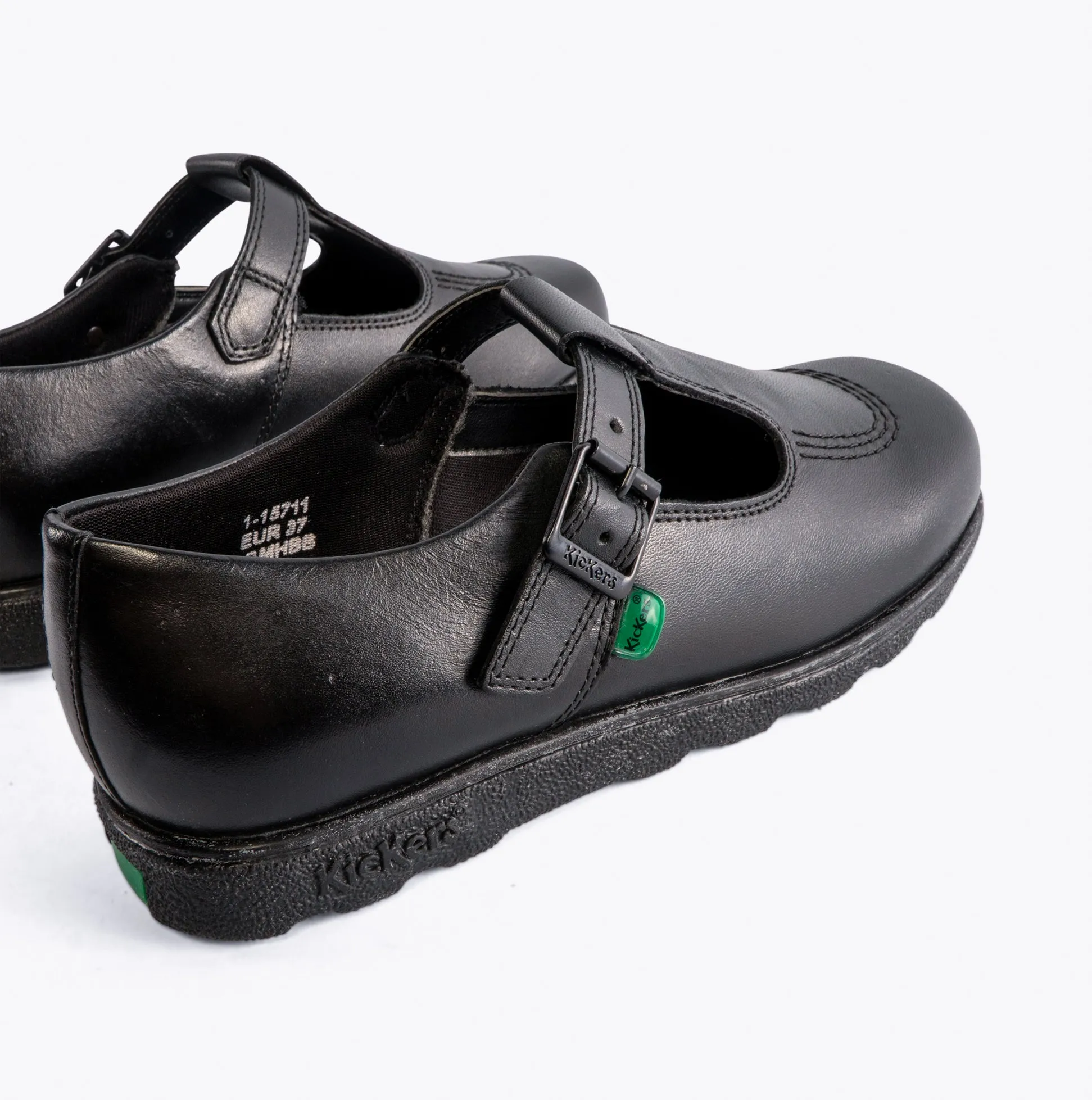 Kickers 115711 FRAGMA T-BUCKLE Girls School Shoes Black sold by Shuperb product image thumbnail 5