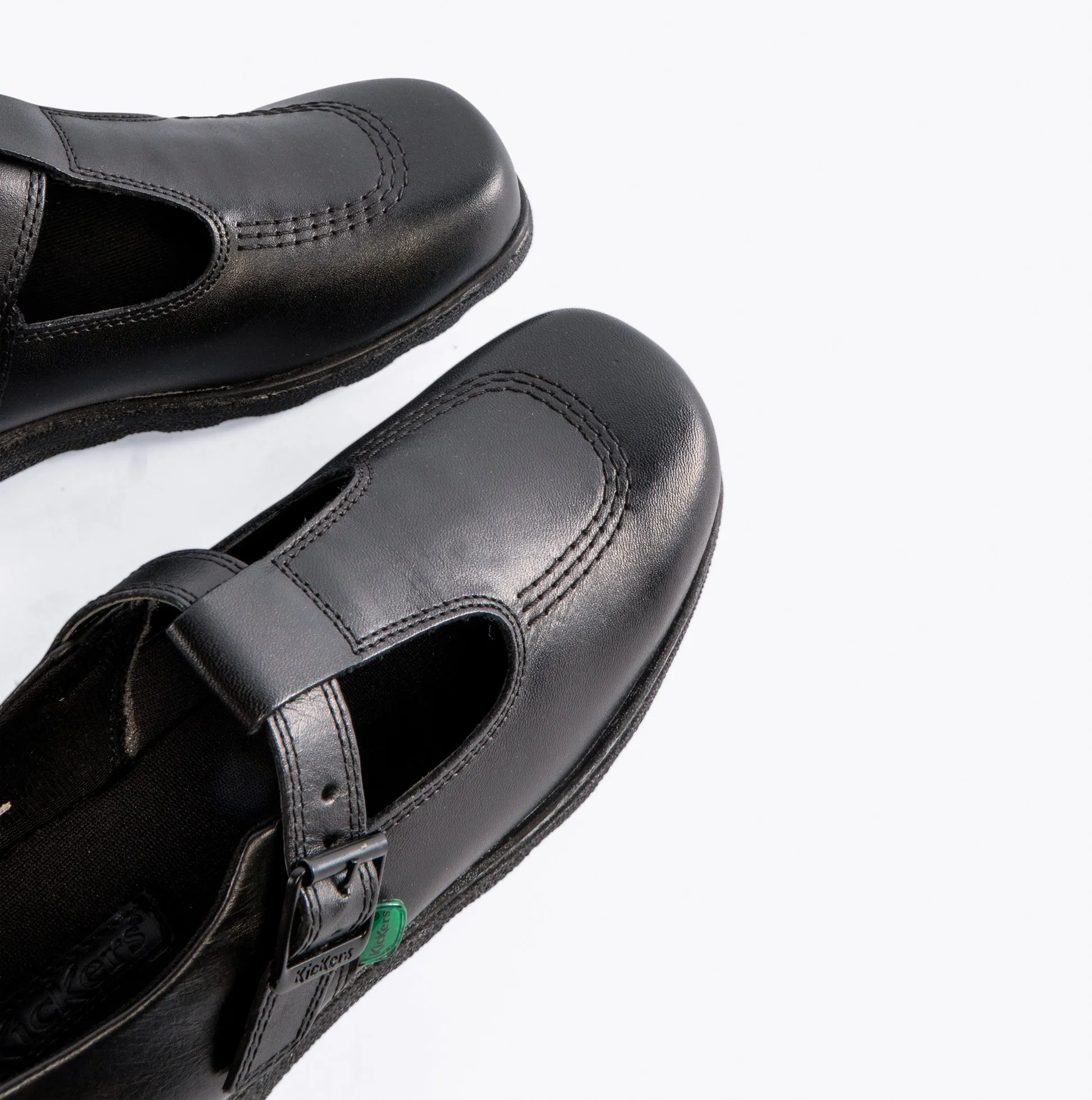 Kickers 115711 FRAGMA T-BUCKLE Girls School Shoes Black sold by Shuperb product image thumbnail 4