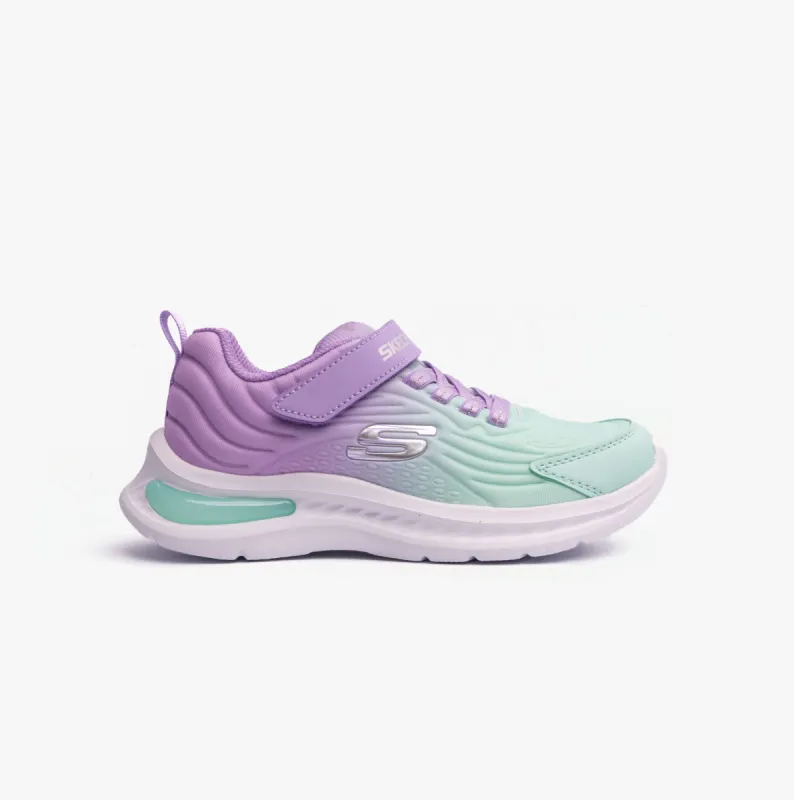 JUMPSTERS-TECH Girls Trainers Lavender/Turquoise sold by Shuperb
