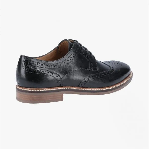 Hush Puppies BRYSON Mens Leather Oxford Shoes Black sold by Shuperb product image thumbnail 4