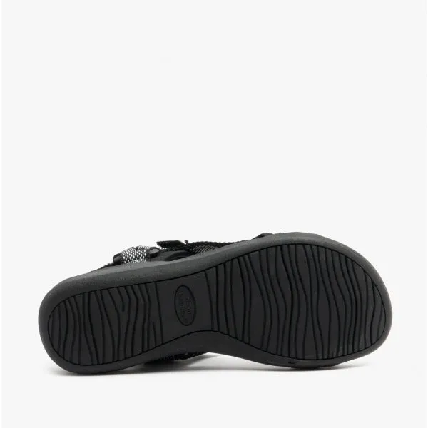 Hush Puppies SARA Womens Sports Sandals Black sold by Shuperb product image thumbnail 3