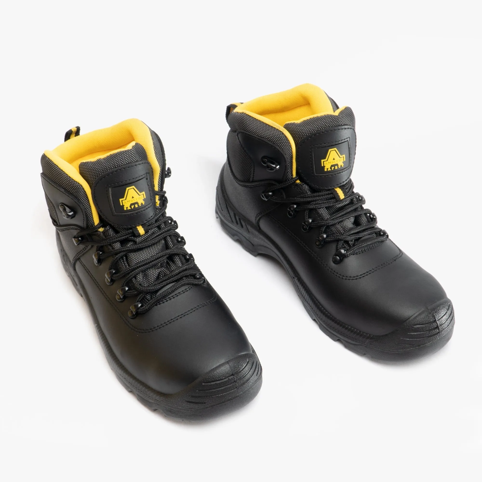 Amblers Safety FS220 Unisex Leather Safety Boots Black sold by Shuperb product image thumbnail 2