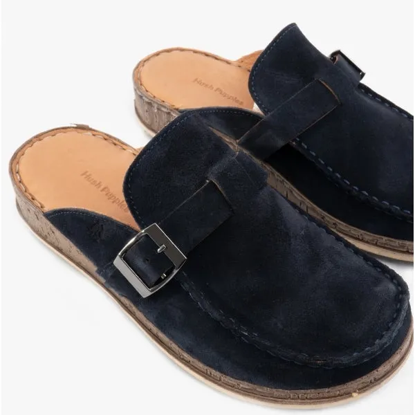 Hush Puppies SORCHA MULE Womens Leather Sandals Navy Suede sold by Shuperb product image thumbnail 3