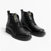 Jack & Jones HASTINGS Mens Leather Boots Anthracite sold by Shuperb