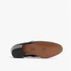Club Cubano BILBAO Mens Soft Leather Plain Cuban Heel Shoes Black sold by Shuperb