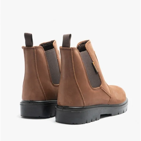 Grafters M9568B Unisex Leather Dealer Safety Boots Brown sold by Shuperb product image thumbnail 5