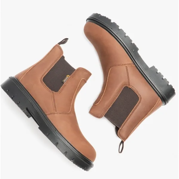 Grafters M9568B Unisex Leather Dealer Safety Boots Brown sold by Shuperb product image thumbnail 2