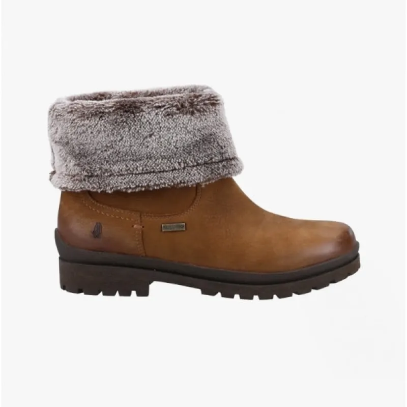 Hush Puppies ALICE Womens Leather Boots Camel sold by Shuperb