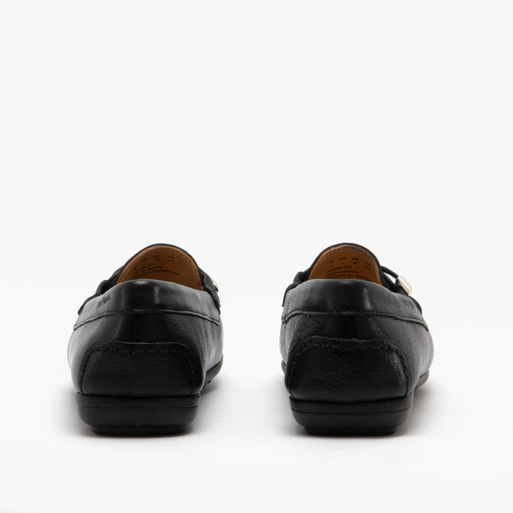 Hush Puppies MAGGIE Womens Leather Loafers Black sold by Shuperb product image thumbnail 5