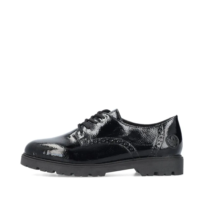 Rieker 45502-00 Womens Shoes Black sold by Shuperb