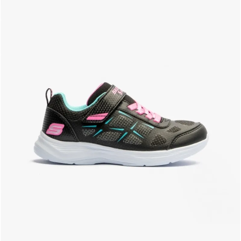 GLIMMER KICKS-FRESH GLOW Girls Trainers Black sold by Shuperb