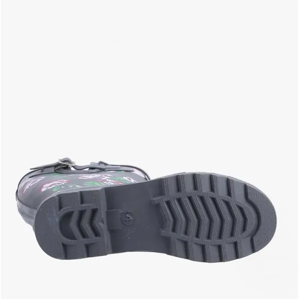 BLOSSOM Ladies Rubber Wellington Boots Purple sold by Shuperb product image thumbnail 3
