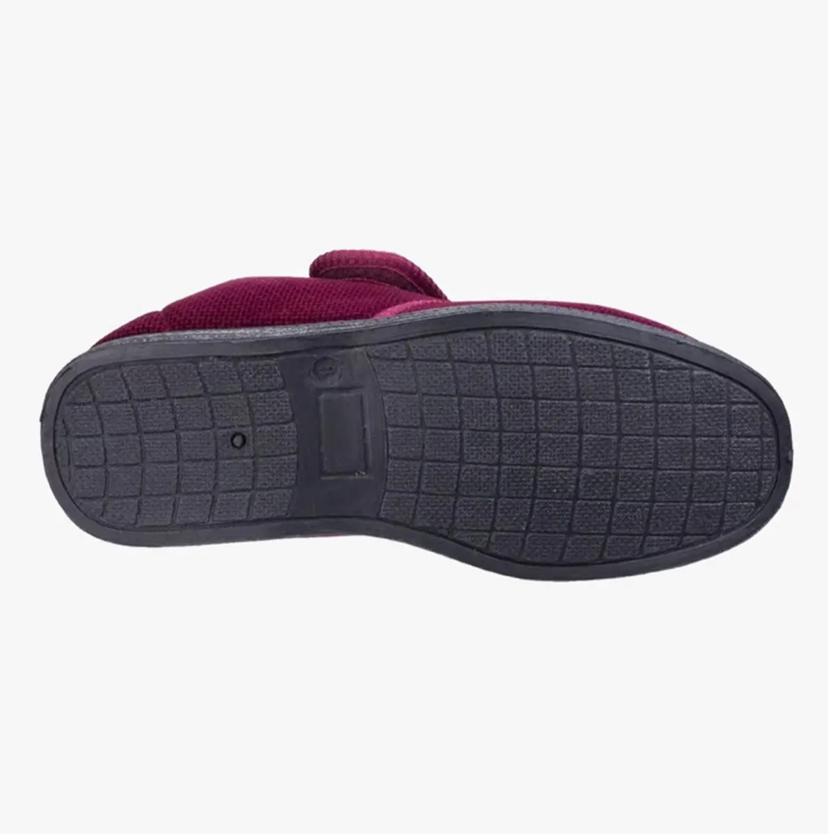 Fleet & Foster SAM Mens Velour Full Slippers Red sold by Shuperb product image thumbnail 4