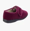 Fleet & Foster SAM Mens Velour Full Slippers Red sold by Shuperb