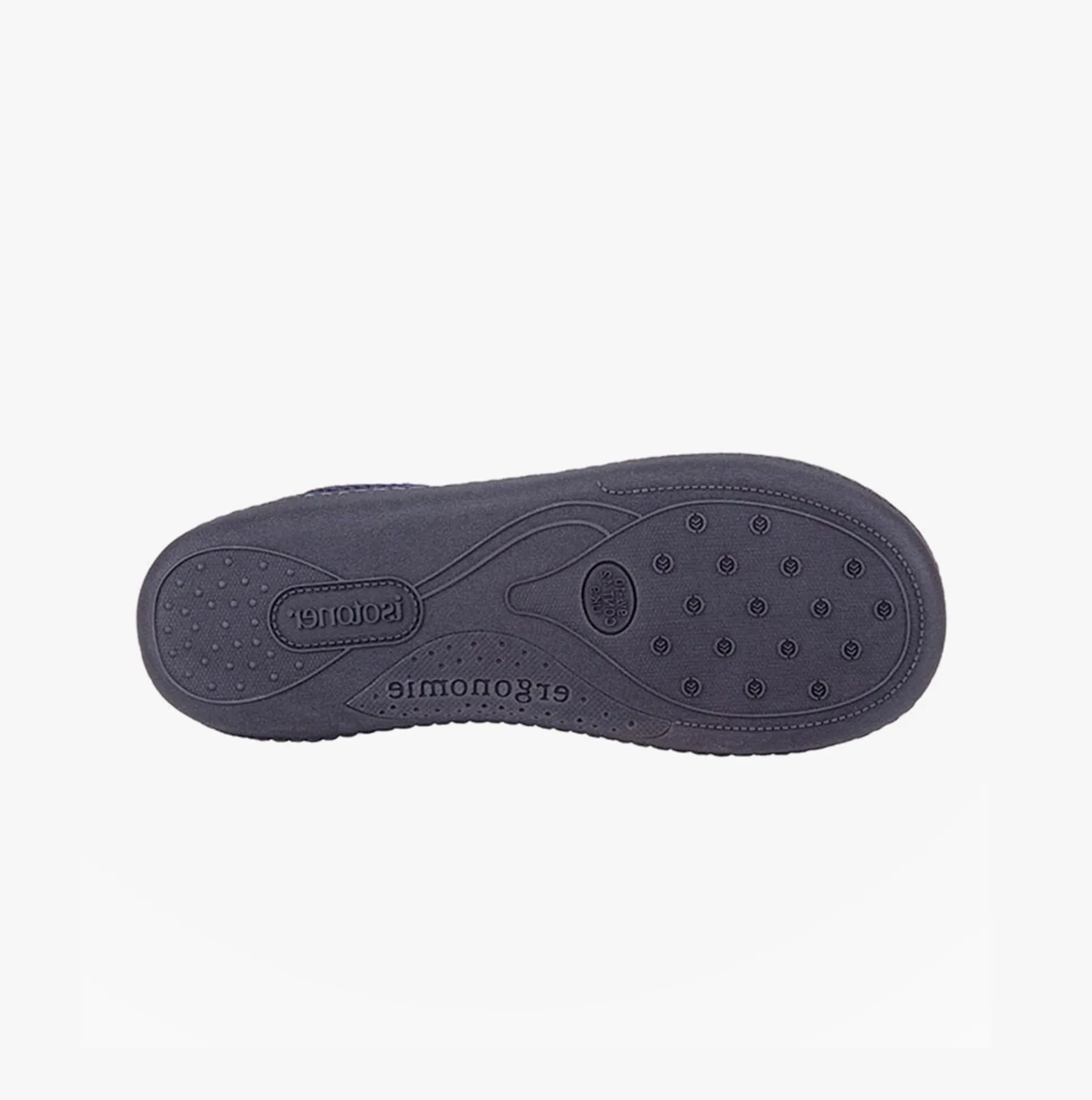 WAFFLE Mens Mule Slippers Dark Navy sold by Shuperb product image thumbnail 5