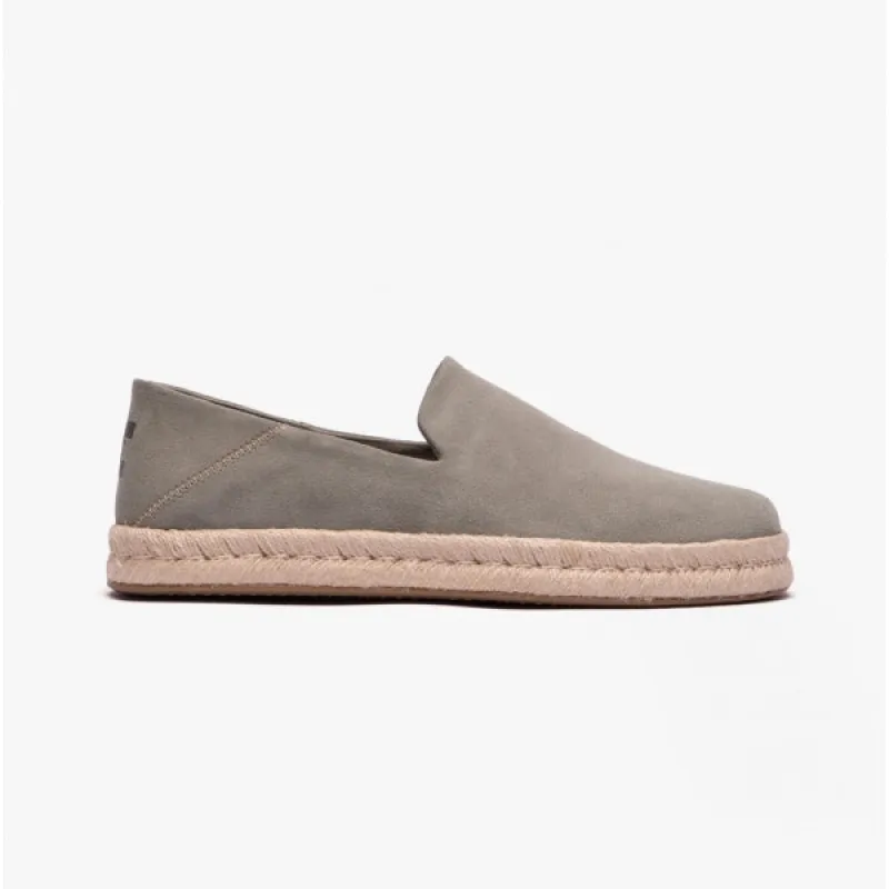 SANTIAGO Mens Casual Espadrille Grey sold by Shuperb