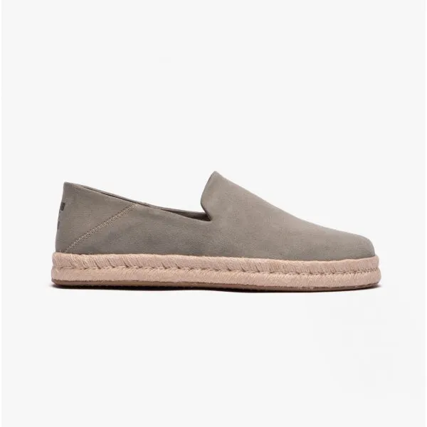 SANTIAGO Mens Casual Espadrille Grey sold by Shuperb