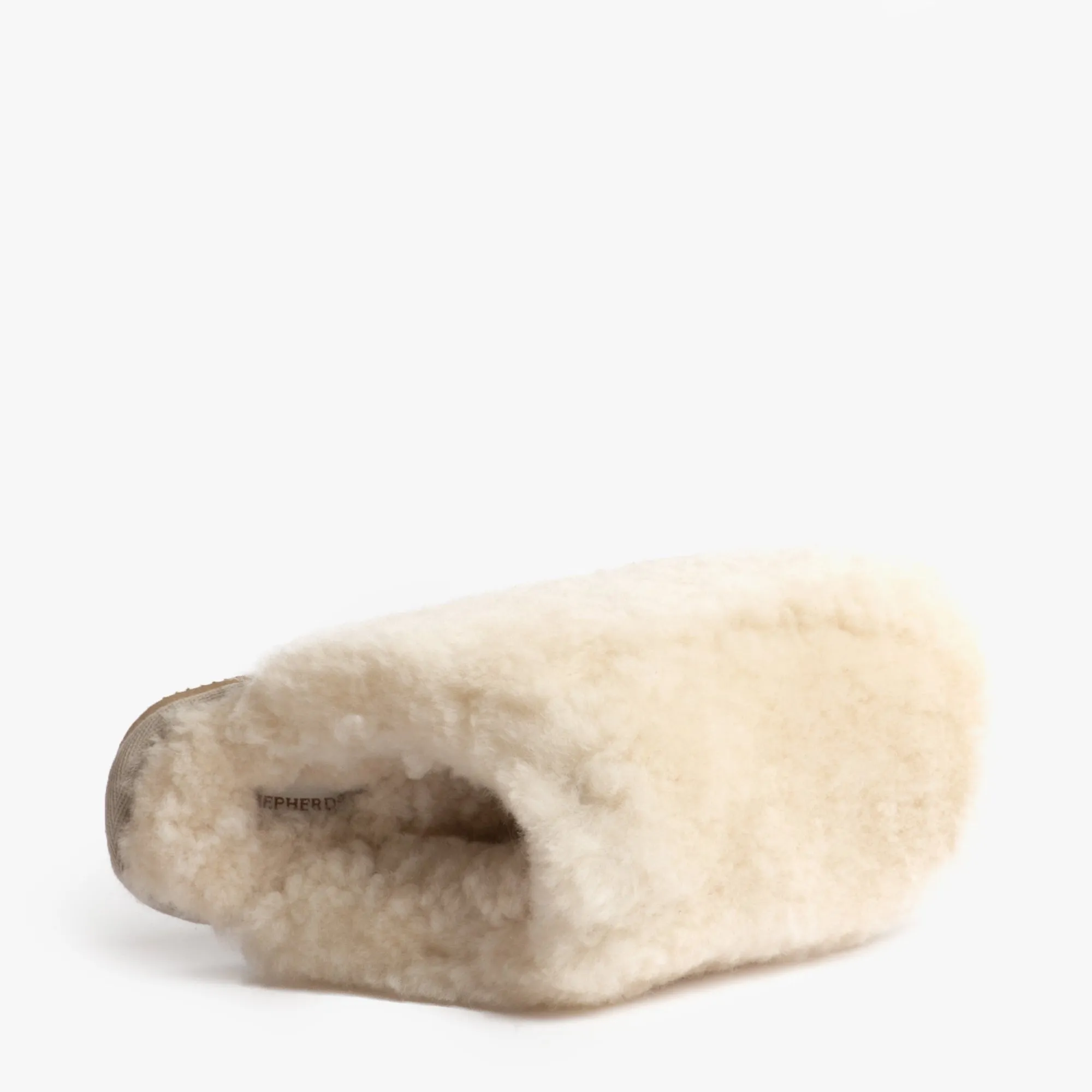 Shepherd JENNY Womens Sheepskin Mules Creme sold by Shuperb product image thumbnail 5