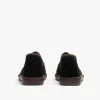 663 (AFELPADO) Mens Suede Full Slippers Black sold by Shuperb
