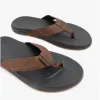 Reef CUSHION PHANTOM LE Mens Leather Sandals Black/Brown sold by Shuperb