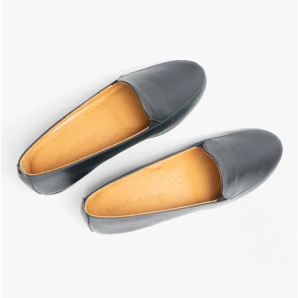Comfortology COLLISTO Womens Leather Shoes Navy sold by Shuperb product image thumbnail 5