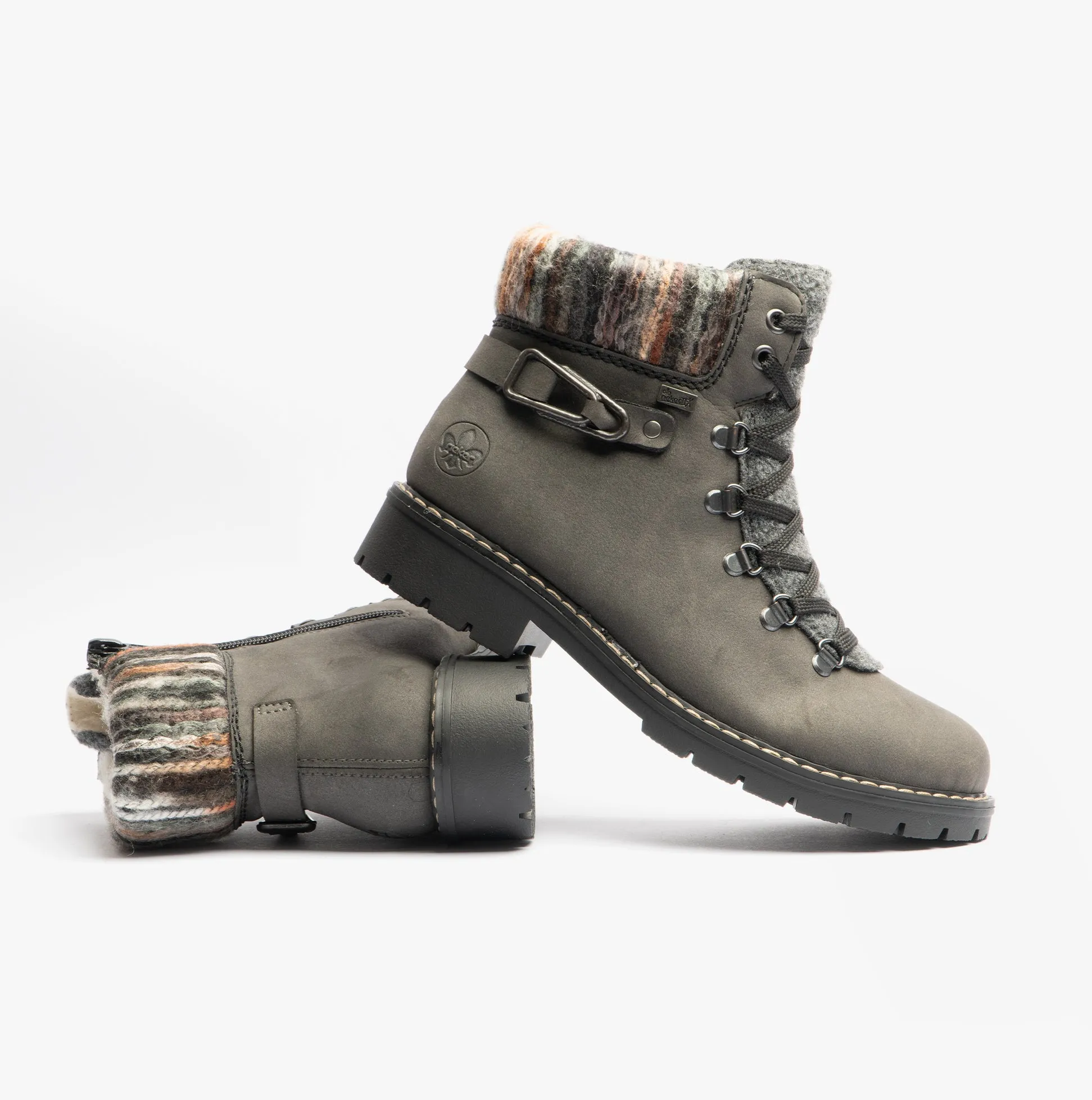 Rieker Y9131-45 Womens Ankle Boots Light Black sold by Shuperb product image thumbnail 3