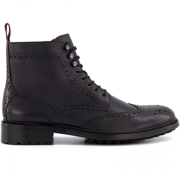 COLONEL'S Mens Leather Boots Black sold by Shuperb