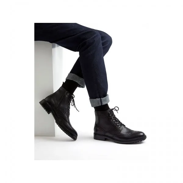 COLONEL'S Mens Leather Boots Black sold by Shuperb product image thumbnail 3