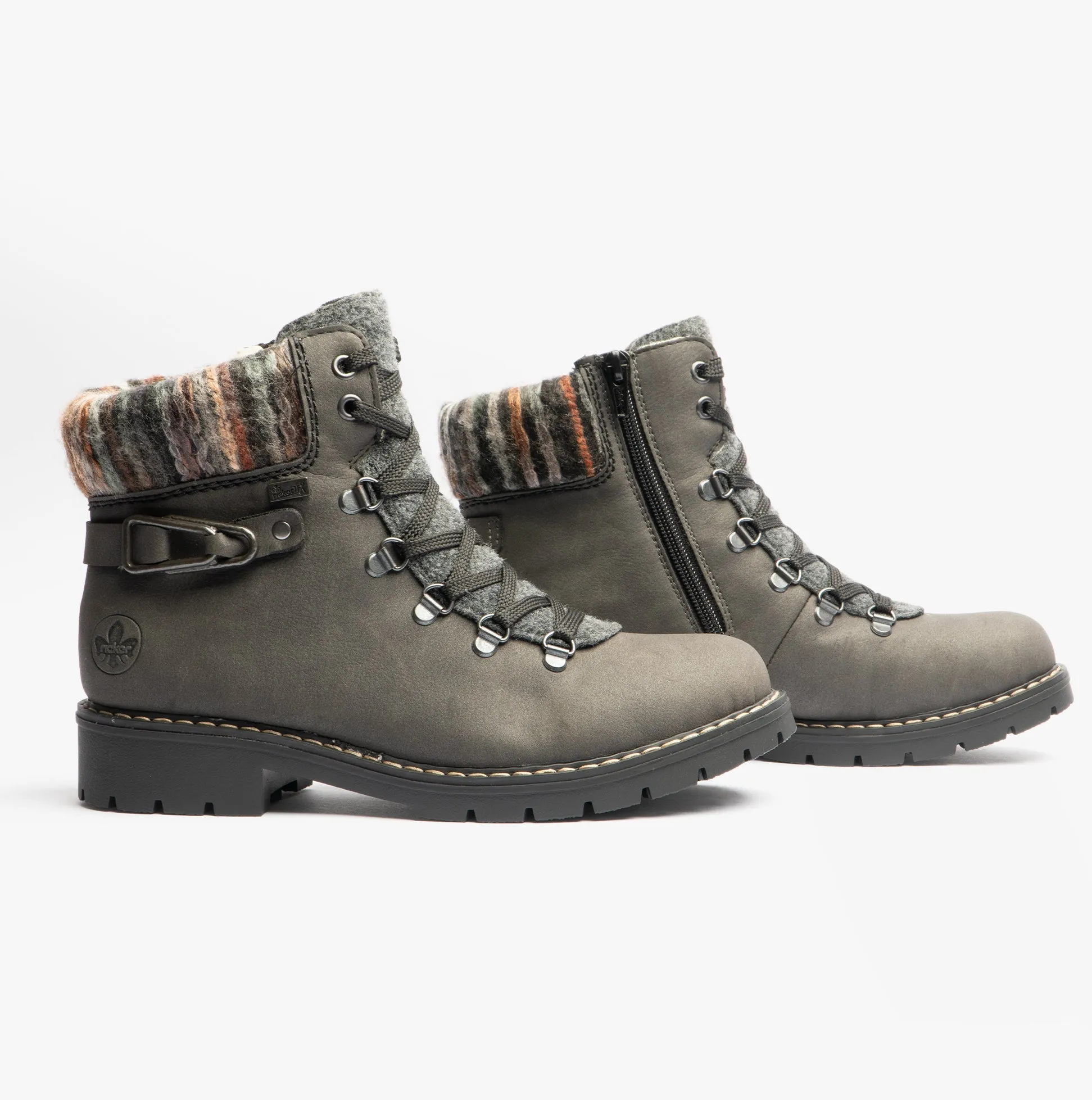 Rieker Y9131-45 Womens Ankle Boots Light Black sold by Shuperb product image thumbnail 5