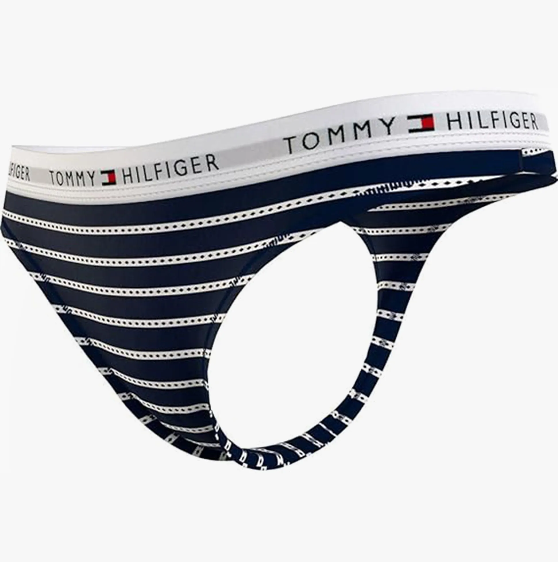 Tommy Hilfiger BIKINI PRINT Womens Underwear Argyle Stripe Desert Sky sold by Shuperb product image thumbnail 4
