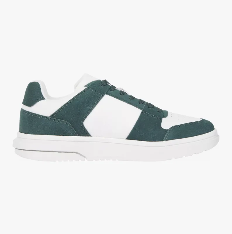 Tommy Hilfiger THE BROOKLYN SUEDE Mens Trainers Tahoe Forest sold by Shuperb