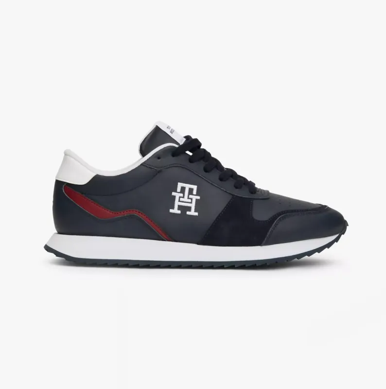 Tommy Hilfiger RUNNER EVO LMIX Mens Trainers Desert Sky sold by Shuperb