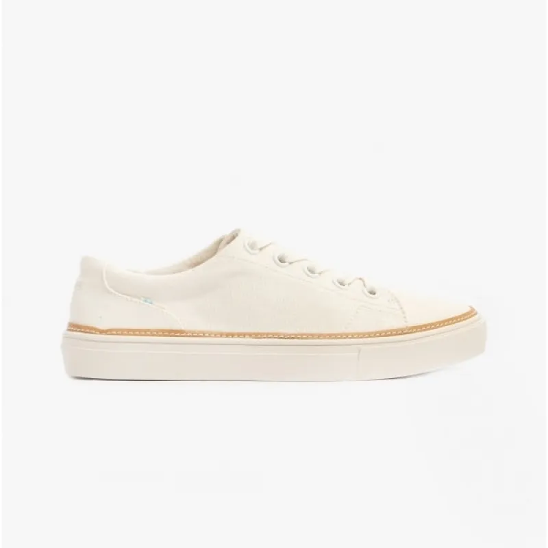TOMS ALEX BIRCH Womens Cotton Casual Trainers Natural sold by Shuperb