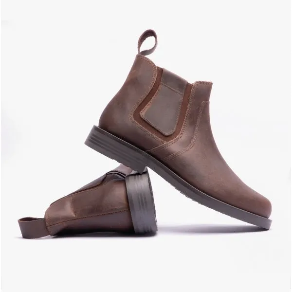 Roamers ALEXANDER Mens Waxy Leather Chelsea Boots Brown sold by Shuperb product image thumbnail 5