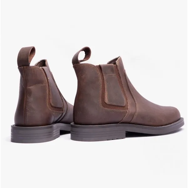 Roamers ALEXANDER Mens Waxy Leather Chelsea Boots Brown sold by Shuperb product image thumbnail 3