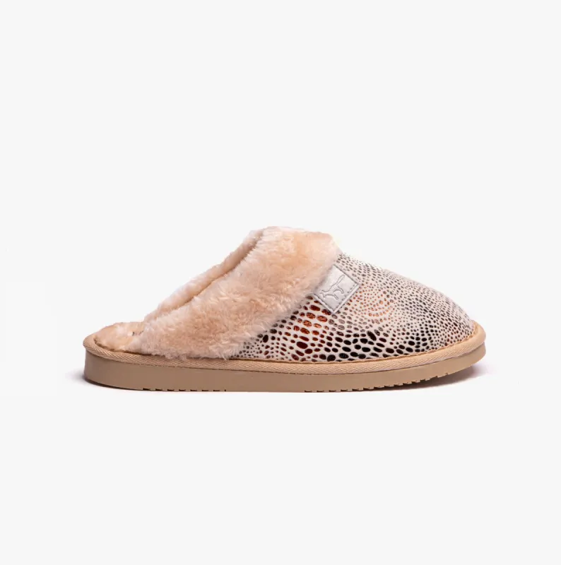 MOSAIC Womens Slippers Cream sold by Shuperb